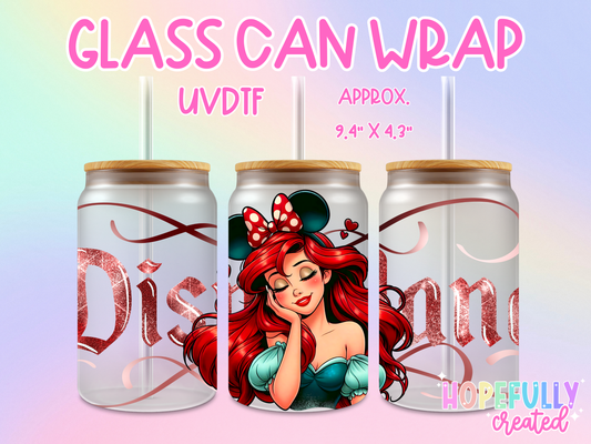 Ariel UVDTF Glass Can Wrap