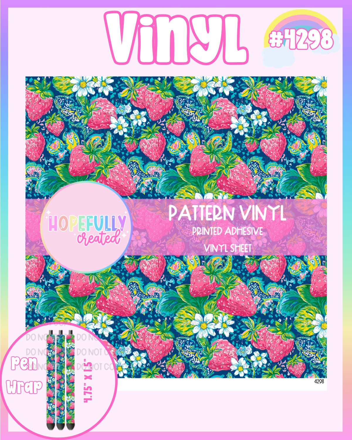 Strawberry Vinyl Collection - 4298