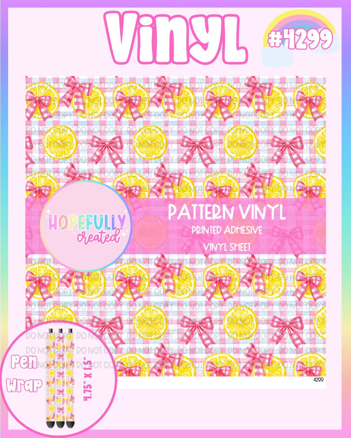 Lemon Vinyl Collection - 4299