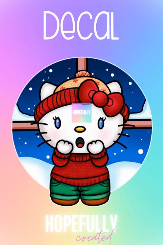 Home Alone Kitty Decal-72 VIP