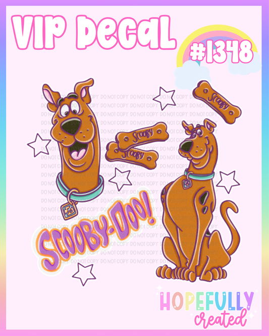 Scoob Decal-1348 VIP