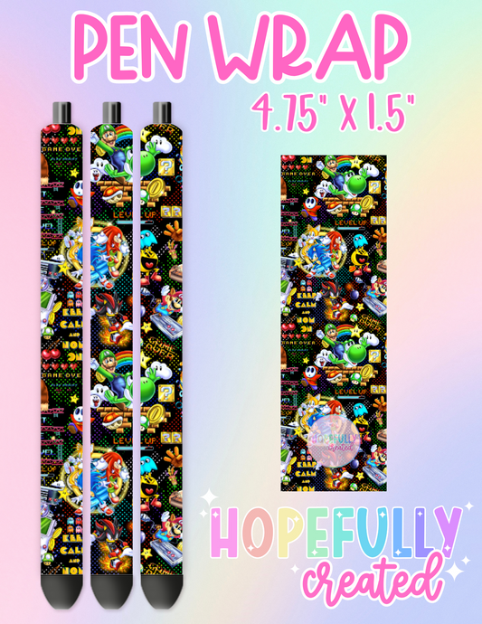 Video Games Pen Wrap-2473 VIP
