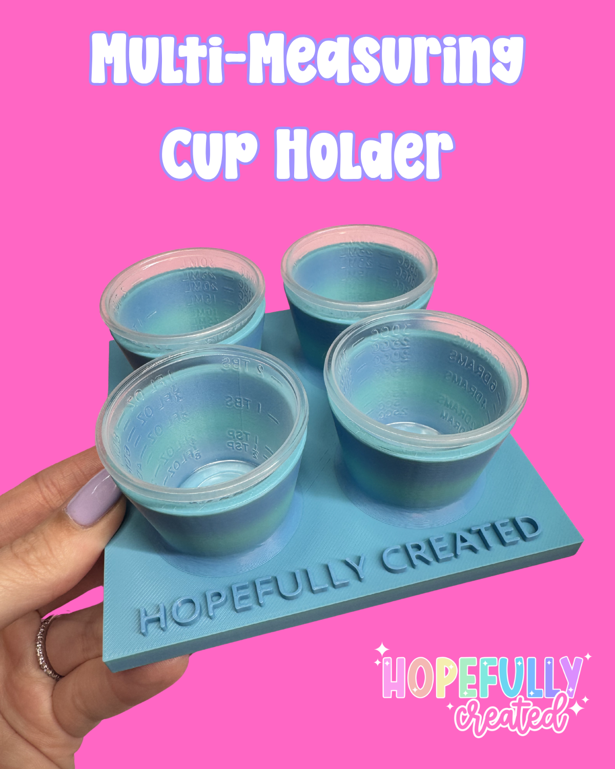 Multi Measuring Cup Holder – Hopefully Created