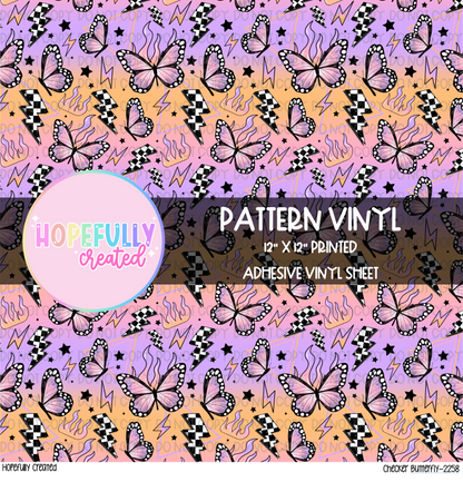 Checker Butterfly Vinyl Collection - 2258