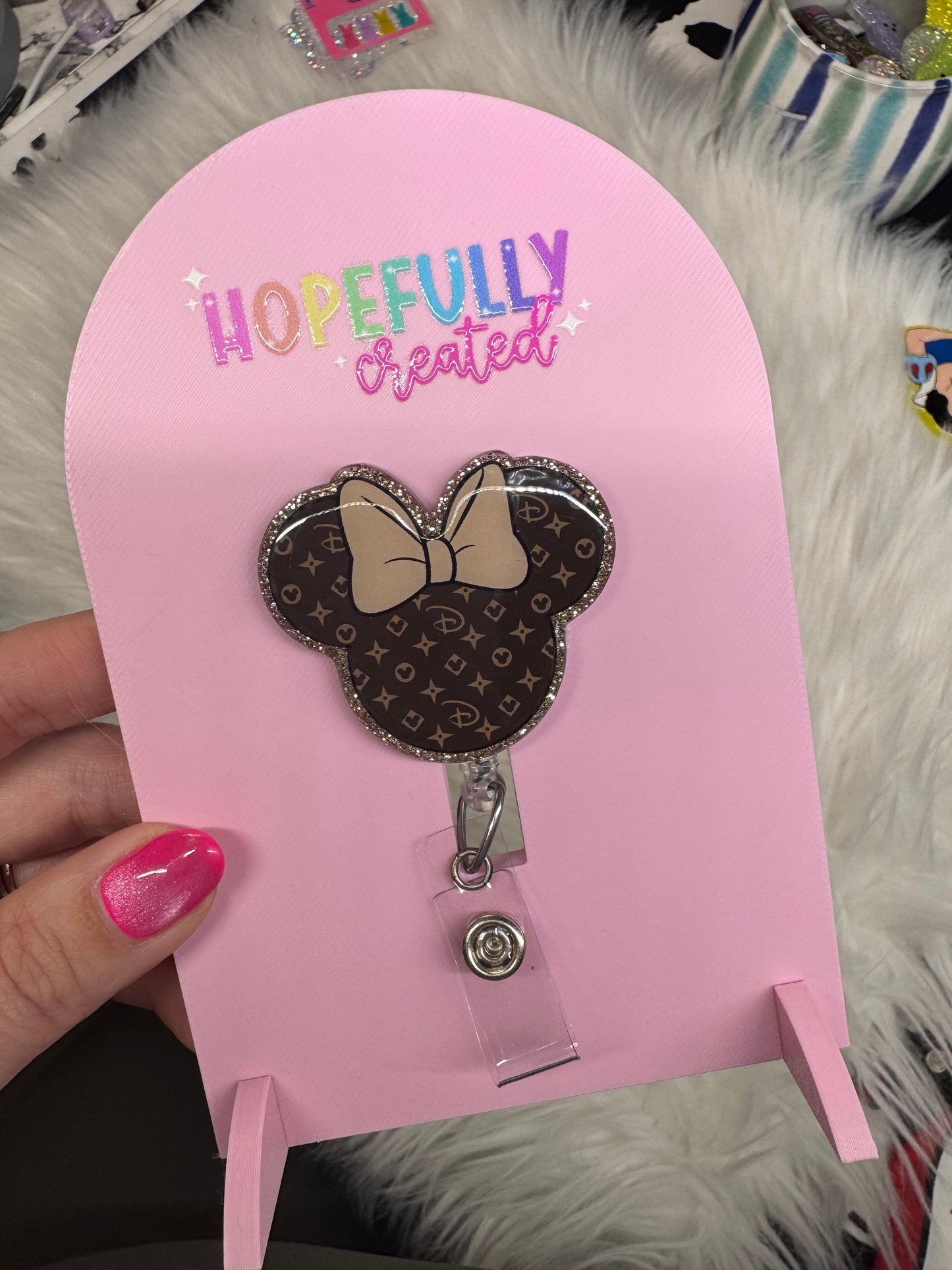 Boujee Mouse Badge Reel