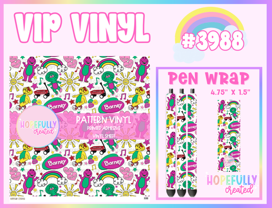 Purple Dino Vinyl Collection - 3988 VIP