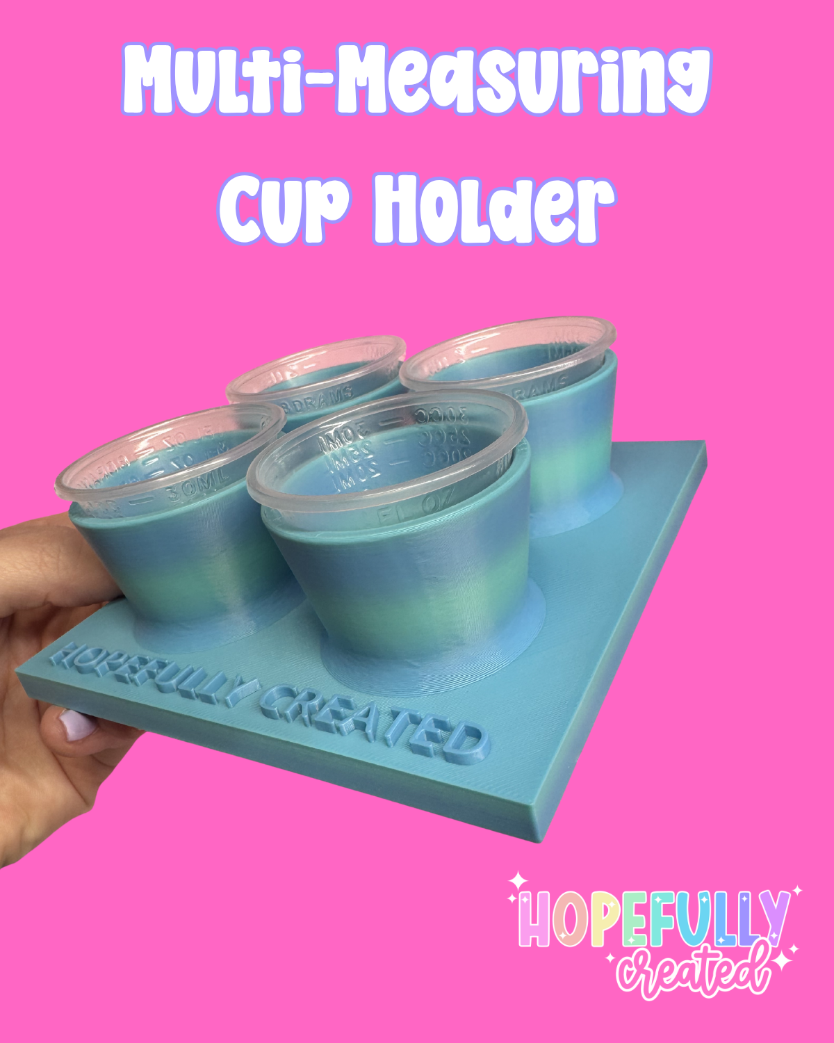 Multi Measuring Cup Holder