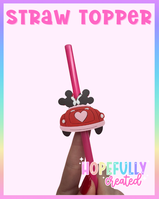 Mouse Buggie Straw Topper