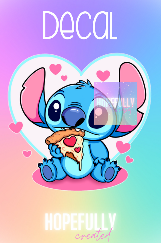 Pizza Alien Decal-77 VIP