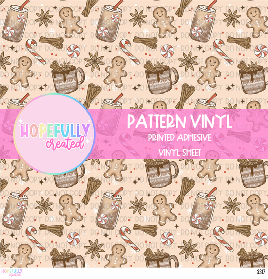 Christmas Gingerbread Vinyl Collection - 3317