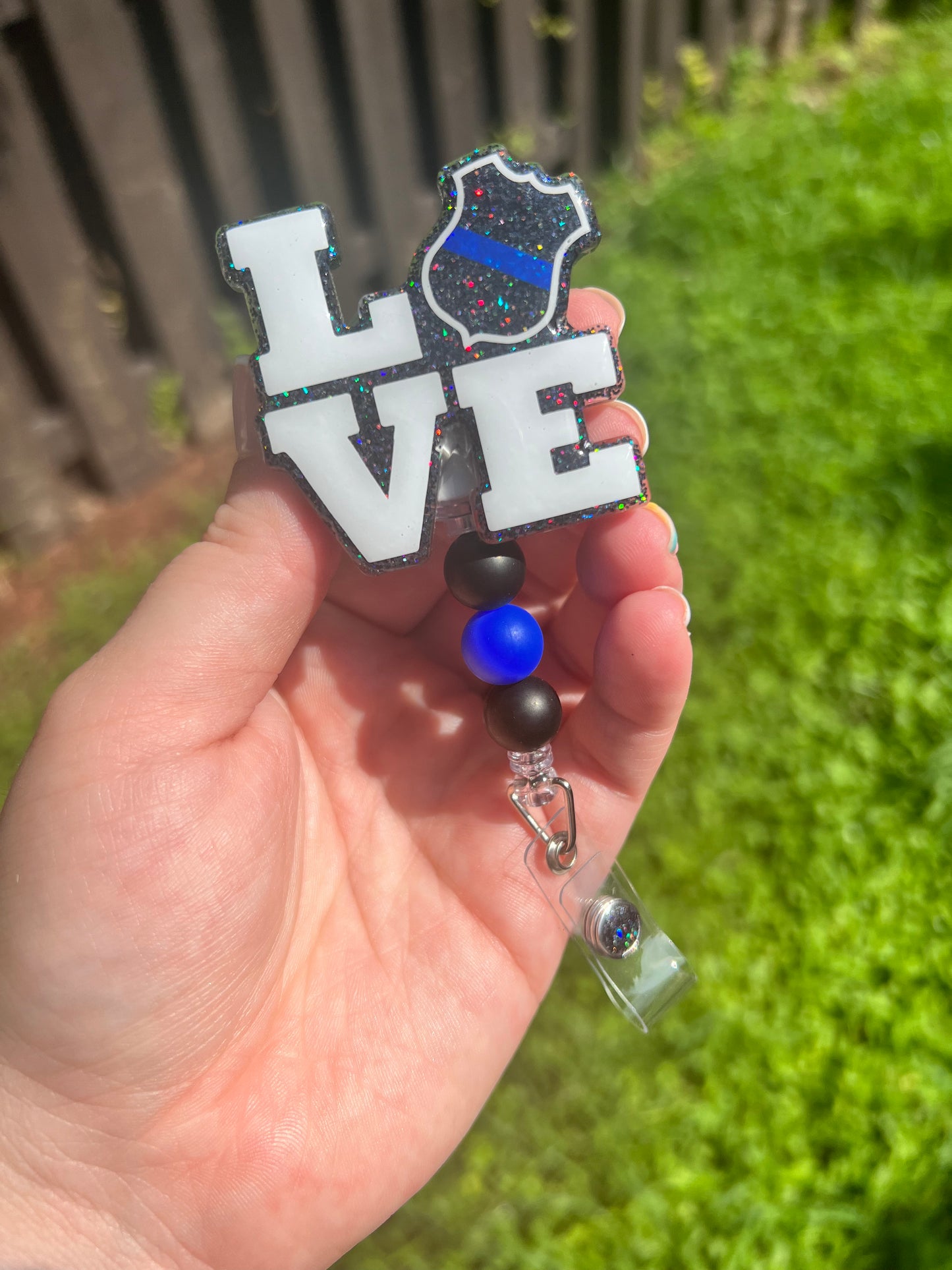 Love Police Badge Reel