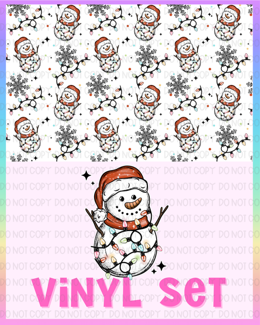 Snowman Vinyl Set