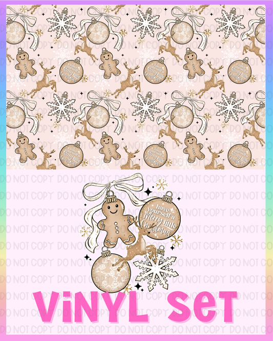 Gingerbread Vinyl Set