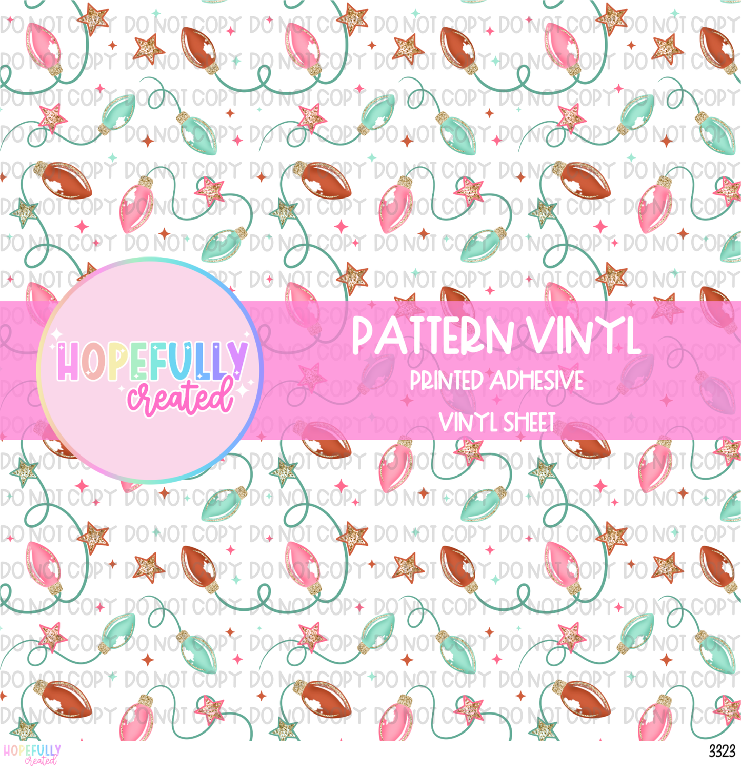 Christmas Lights Vinyl Collection - 3323