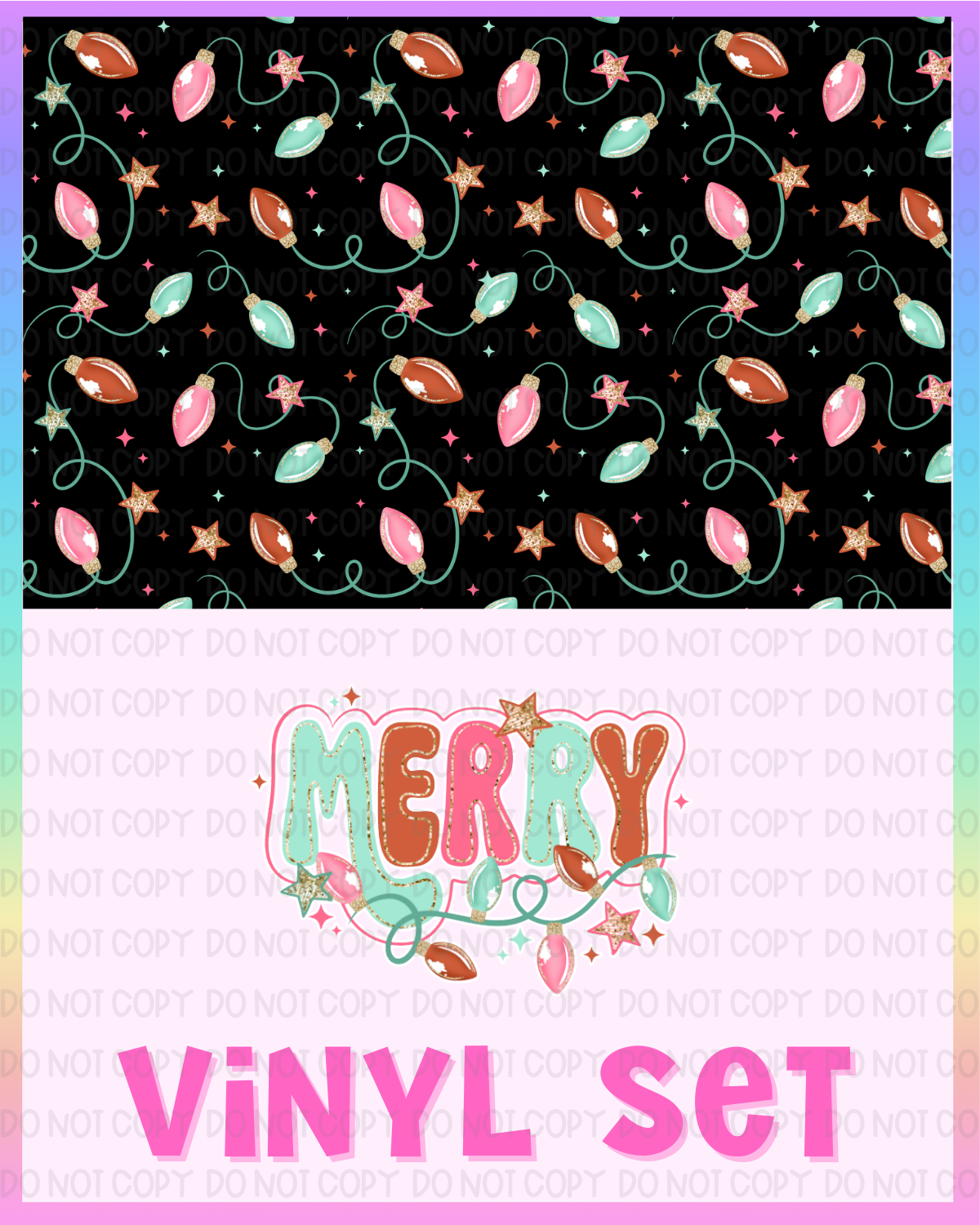 Merry Lights Vinyl Set