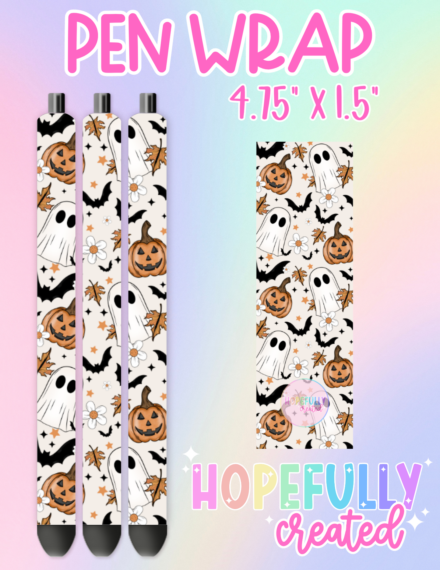 Ghosts Pen Wrap-1551