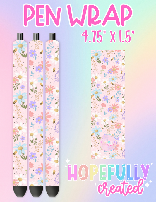 Floral Pen Wrap-2486
