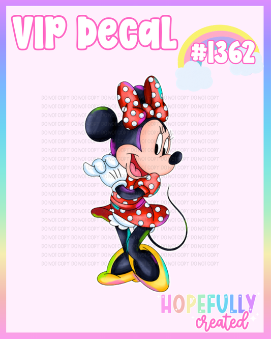Mouse Decal-1362 VIP