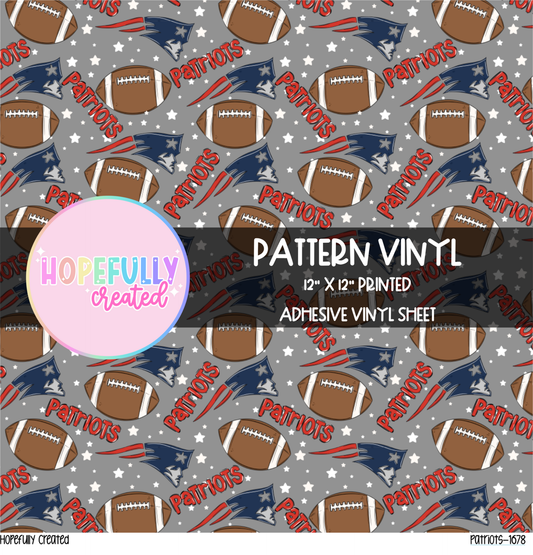 Patriots 12x12 - 1678 VIP