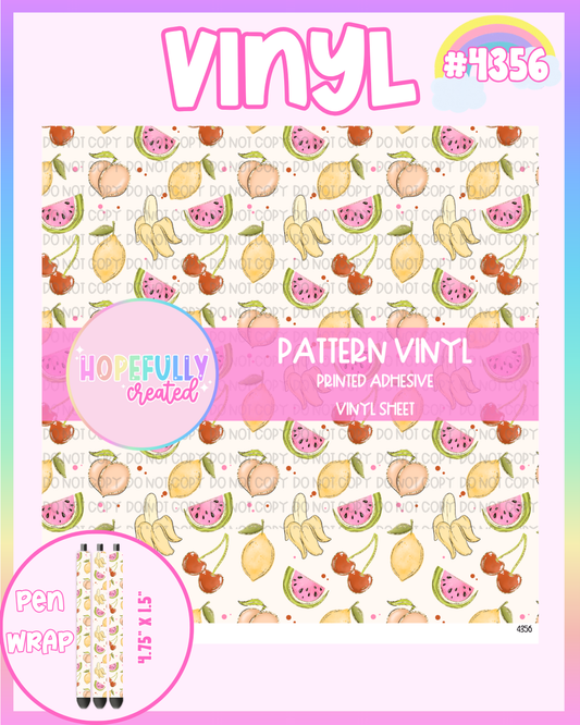 Fruits Vinyl Collection - 4356