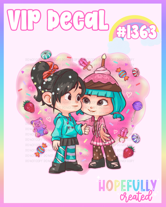 Vanelope Decal-1363 VIP