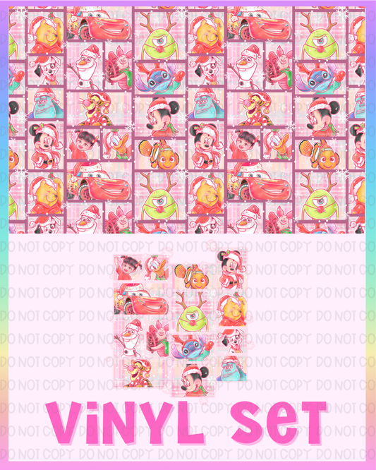 Christmas Characters Vinyl Set