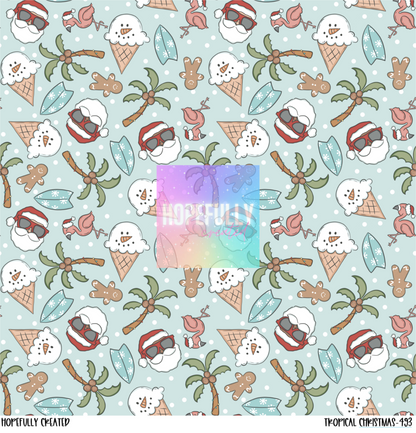 Tropical Christmas Vinyl Collection- 493