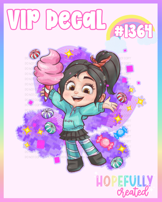 Vanelope Decal-1364 VIP