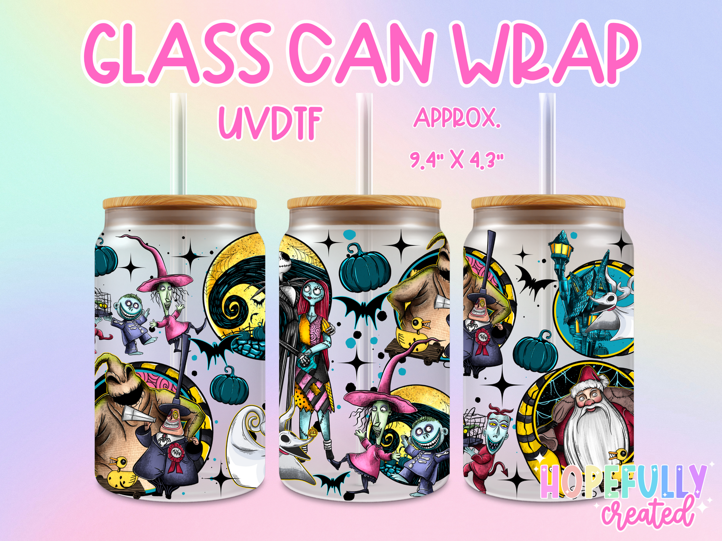 NBC UVDTF Glass Can Wrap