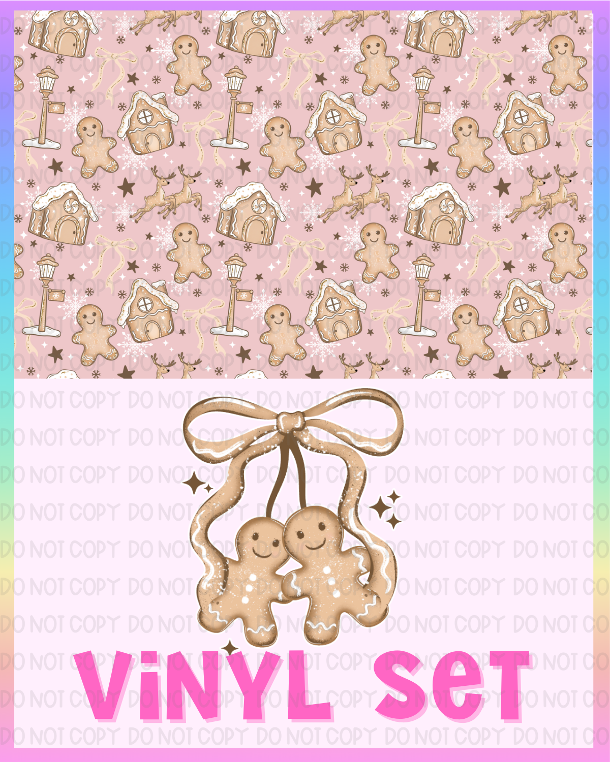 Gingerbread Vinyl Set
