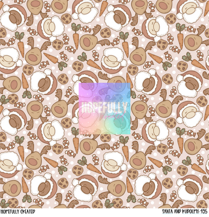 Santa and Rudolph Vinyl Collection- 495