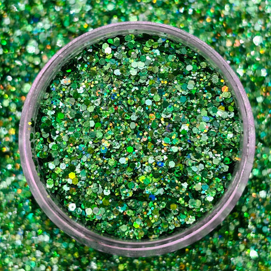 HOLLY  - Mini Chunky Holographic Mixed Glitter