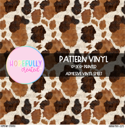 Animal Print Vinyl Collection- 2275