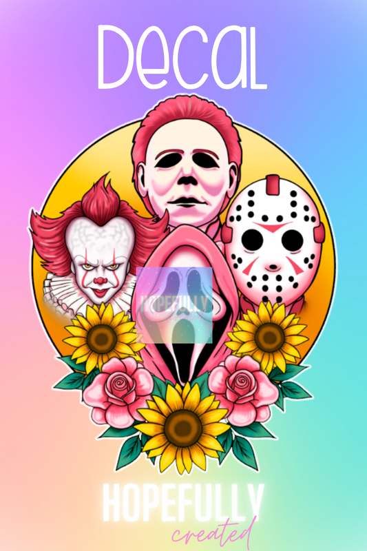 Spring Horror Decal-94