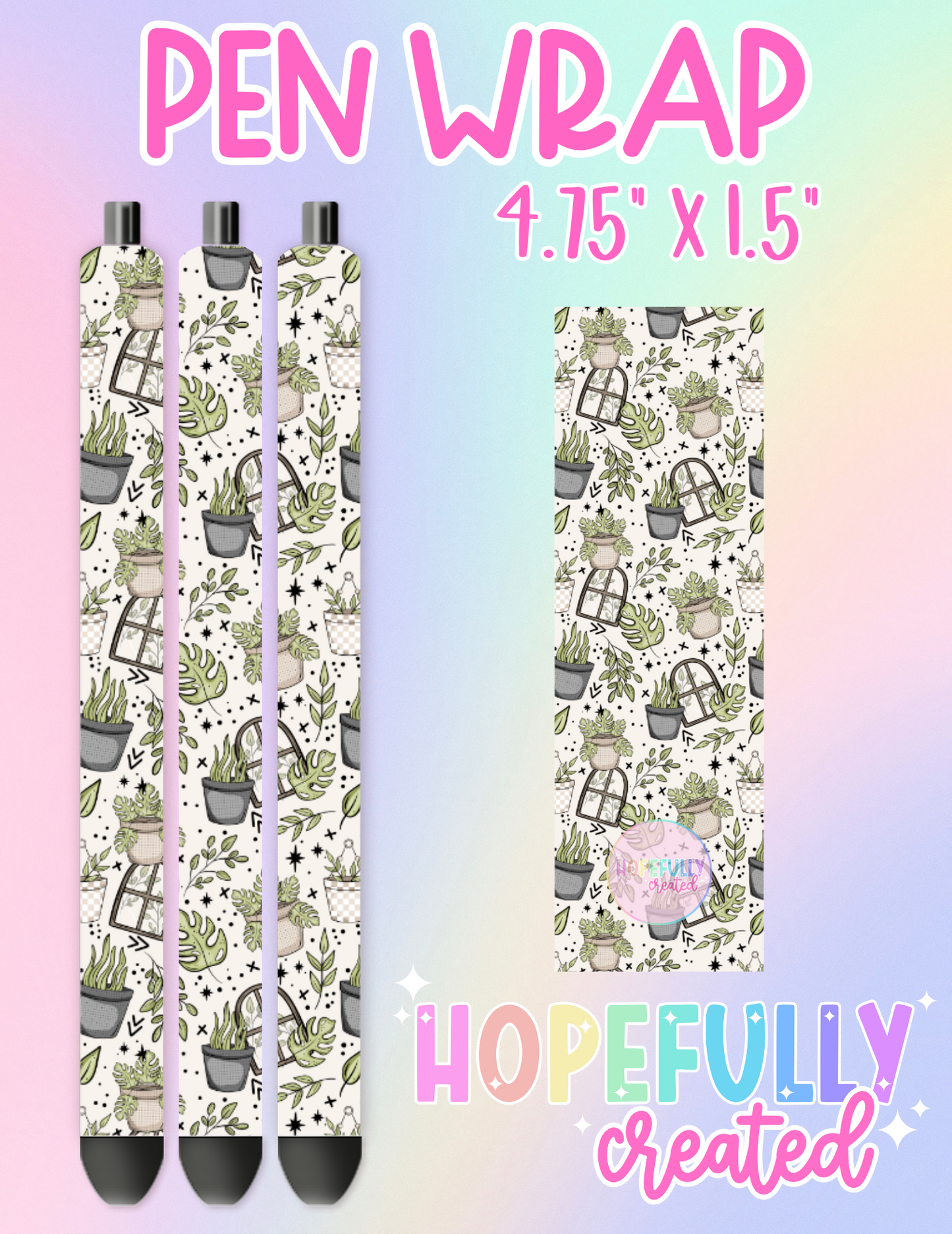 Plants Pen Wrap-2492