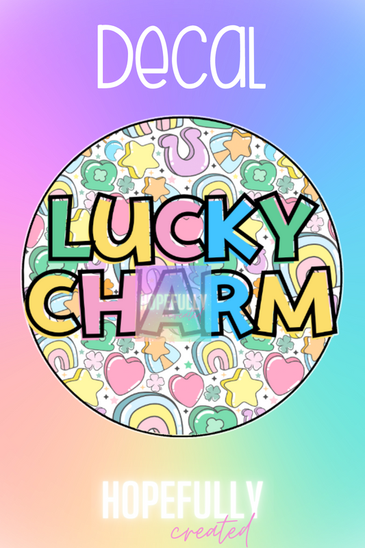 Lucky Charm Decal-95