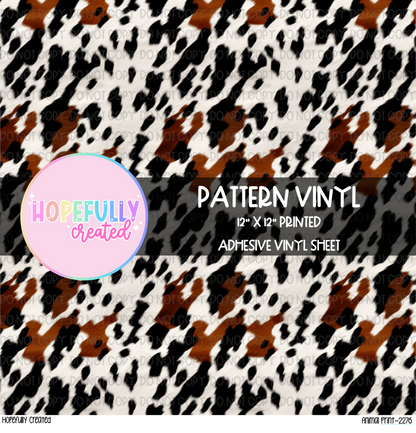 Animal Print Vinyl Collection- 2276