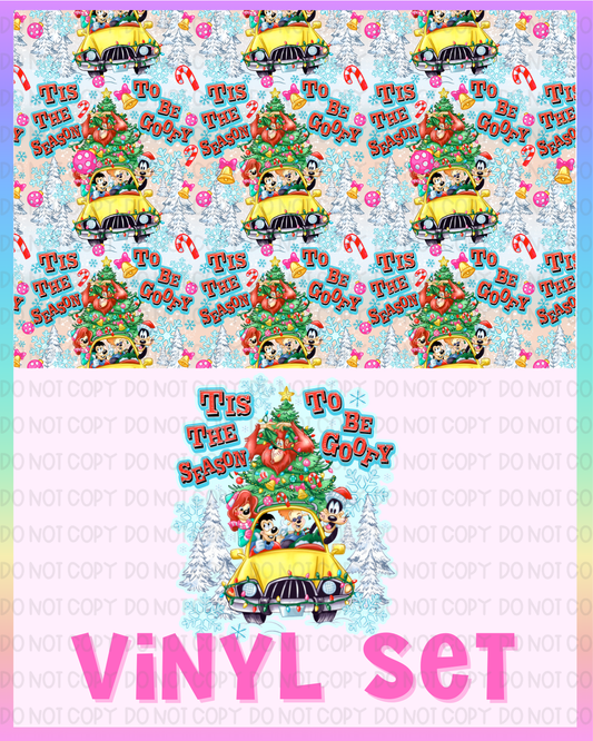 Christmas Goofy Vinyl Set