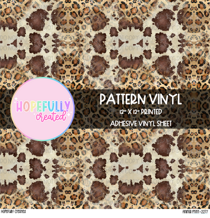 Animal Print Vinyl Collection- 2277