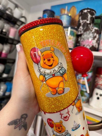 Clown Bear 30 oz Tumbler