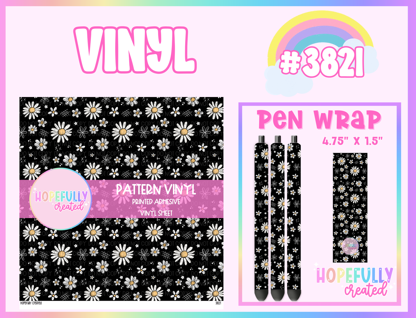 Floral Vinyl Collection - 3821