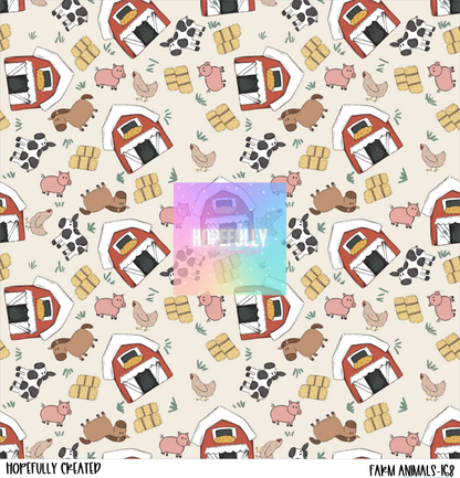 Farm Animals Vinyl Collection - 168