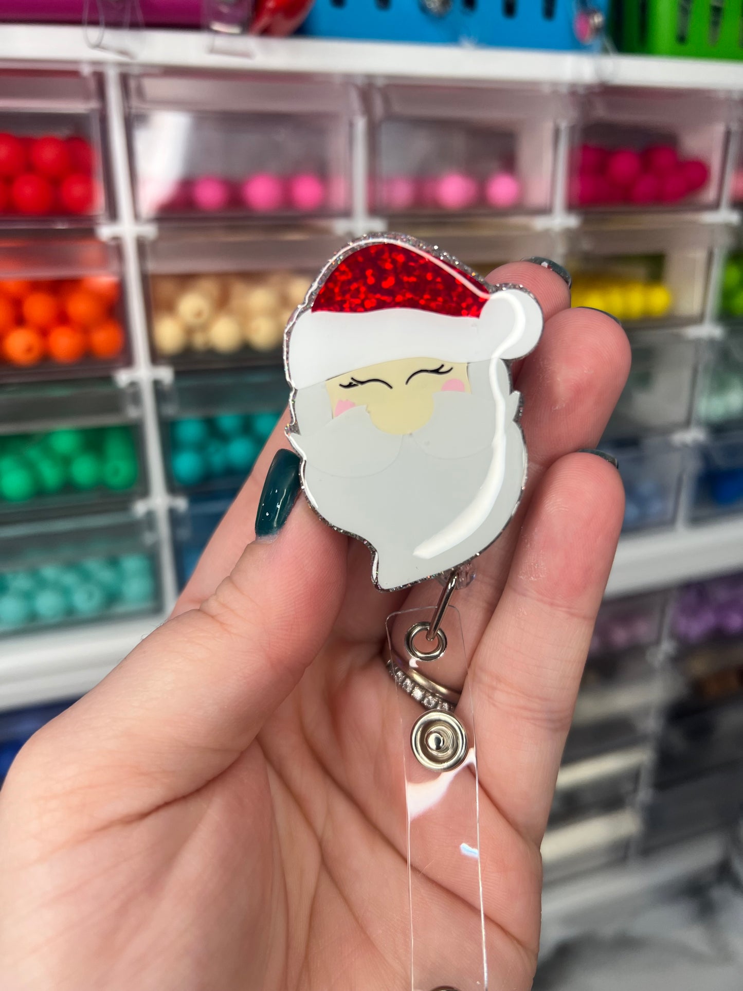 Santa Badge Reel