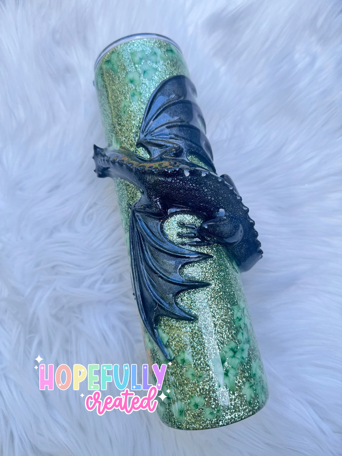 Dragon Book Inspired Tumbler *GREEN (Made to Order) TAT 4-6 weeks!