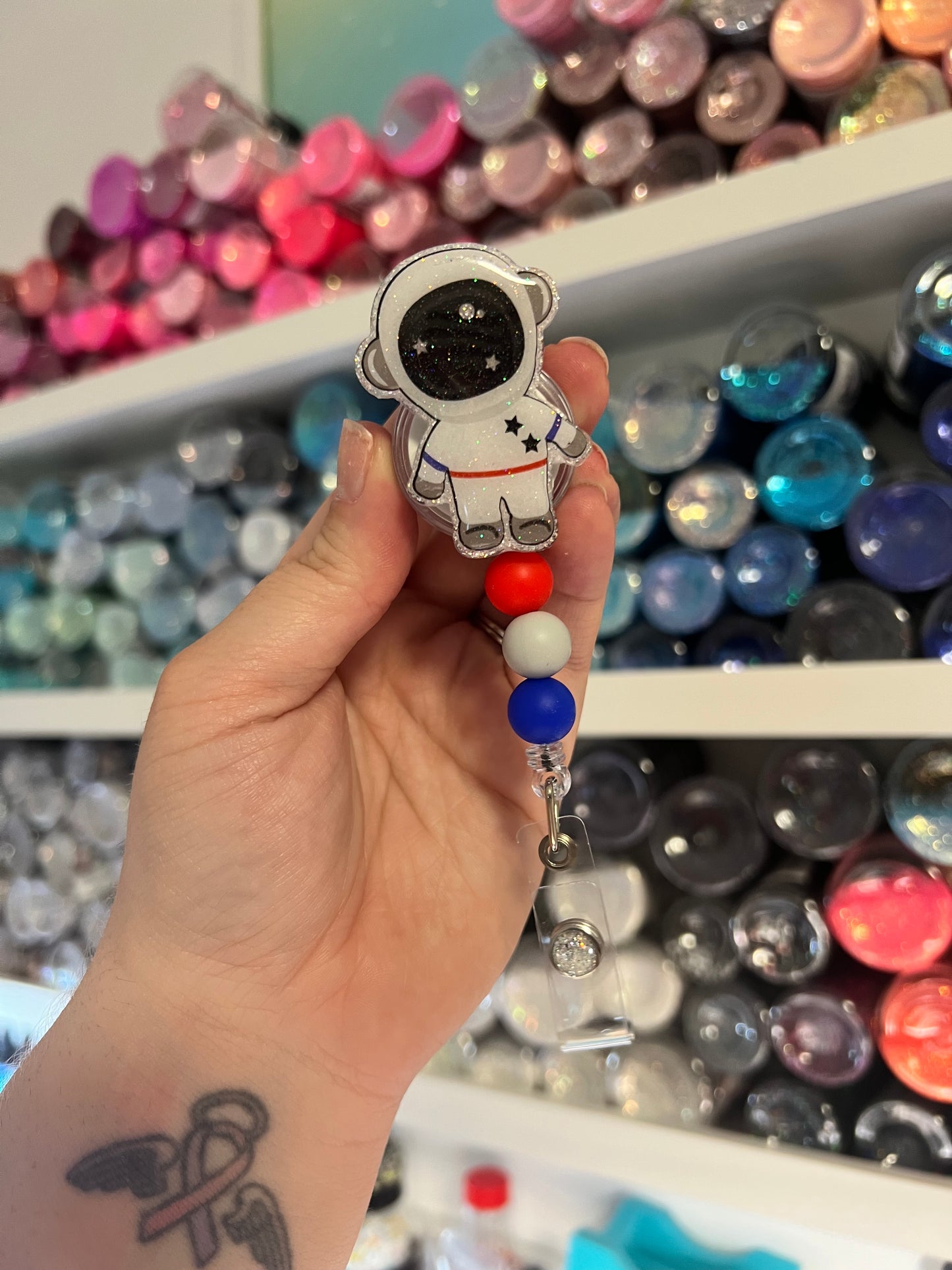 Astronaut Badge Reel