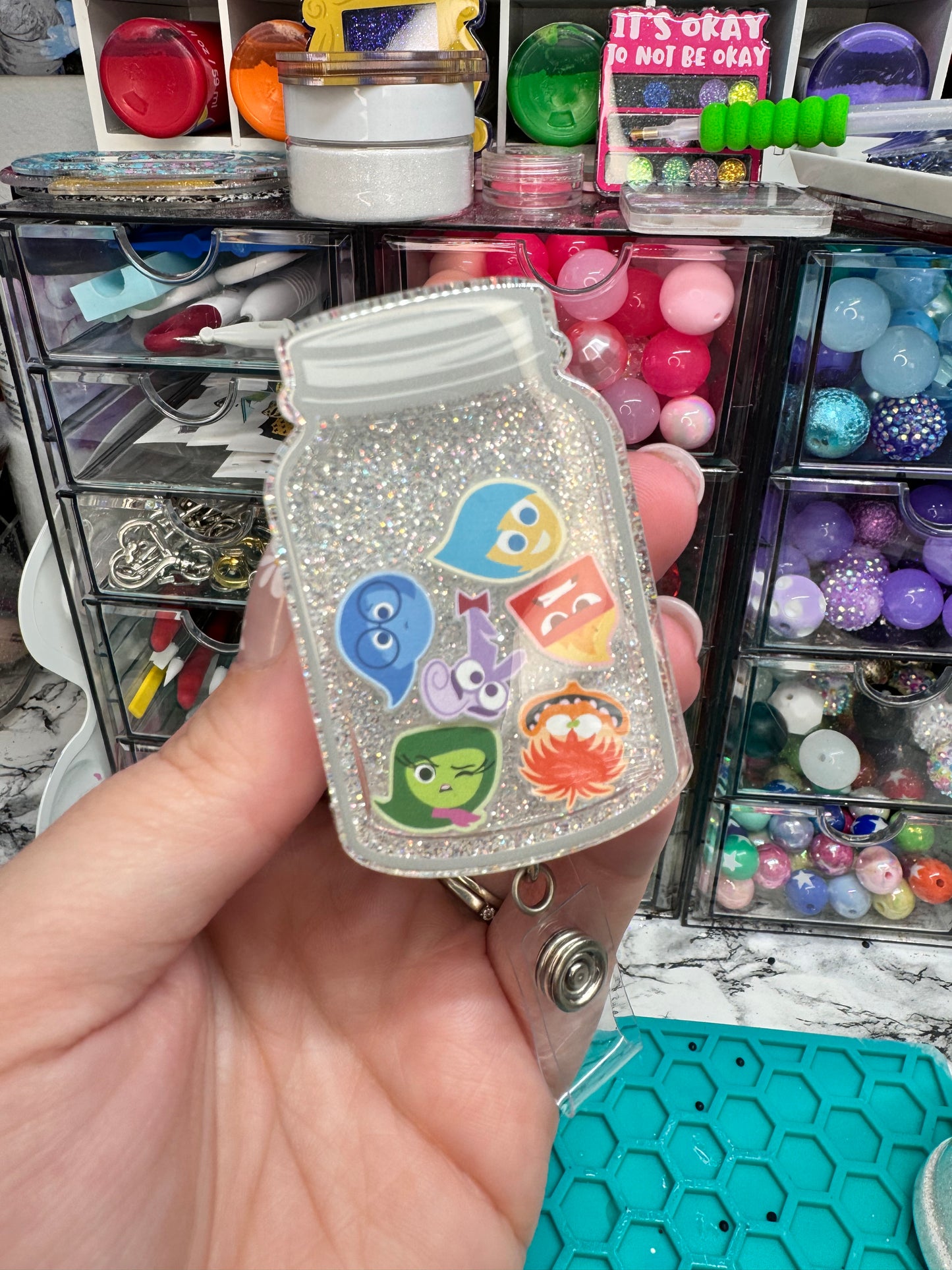 Jar of emotions Badge Reel