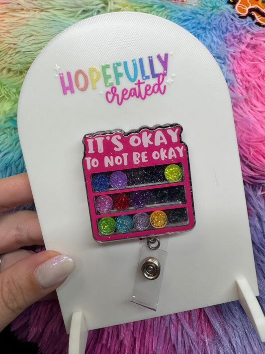 Memory Balls Shaker Badge Reel