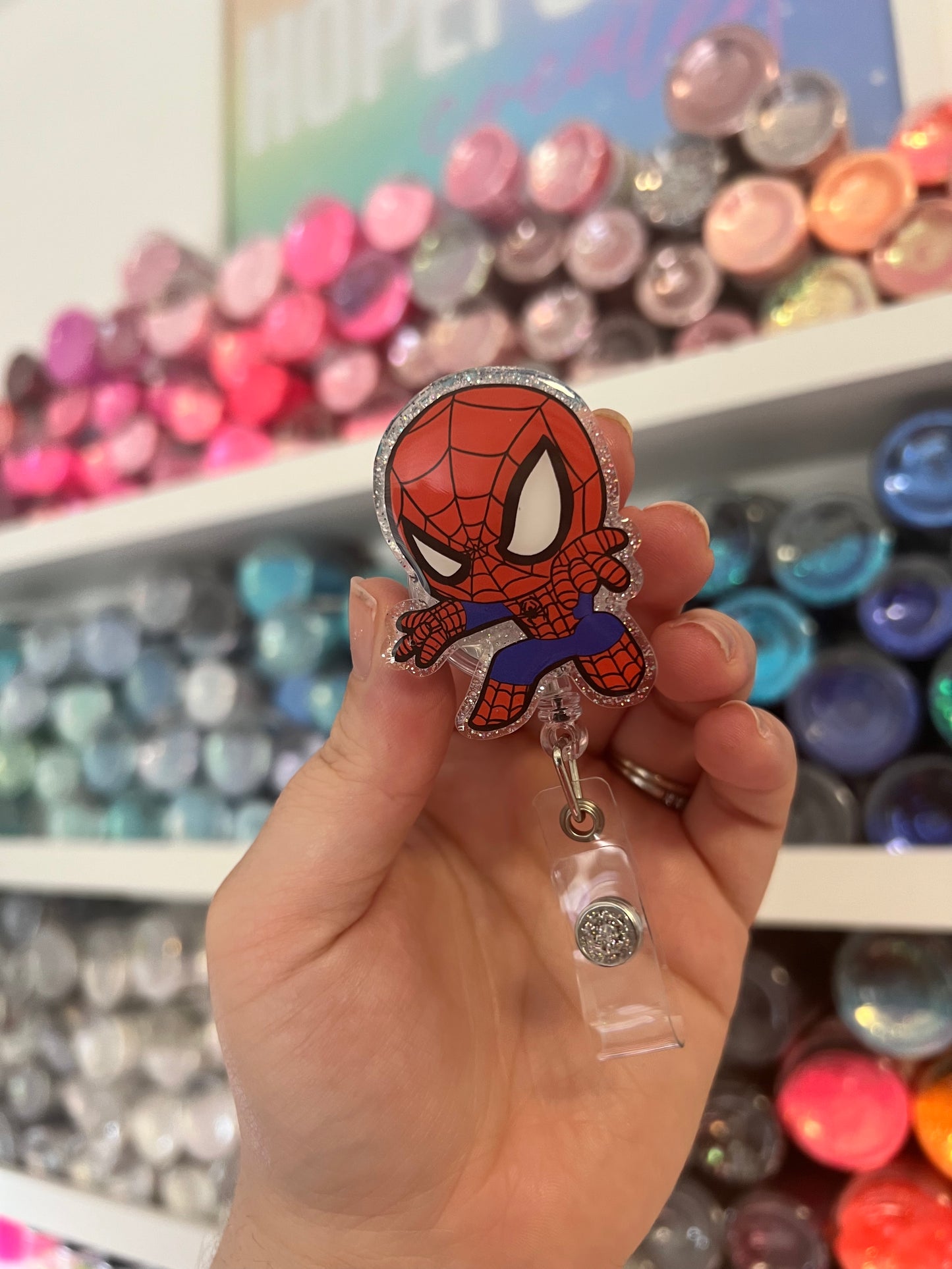 Spider Man Badge Reel