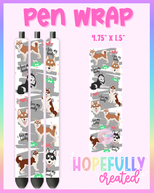 Multi Husky Pen Wrap- 4577
