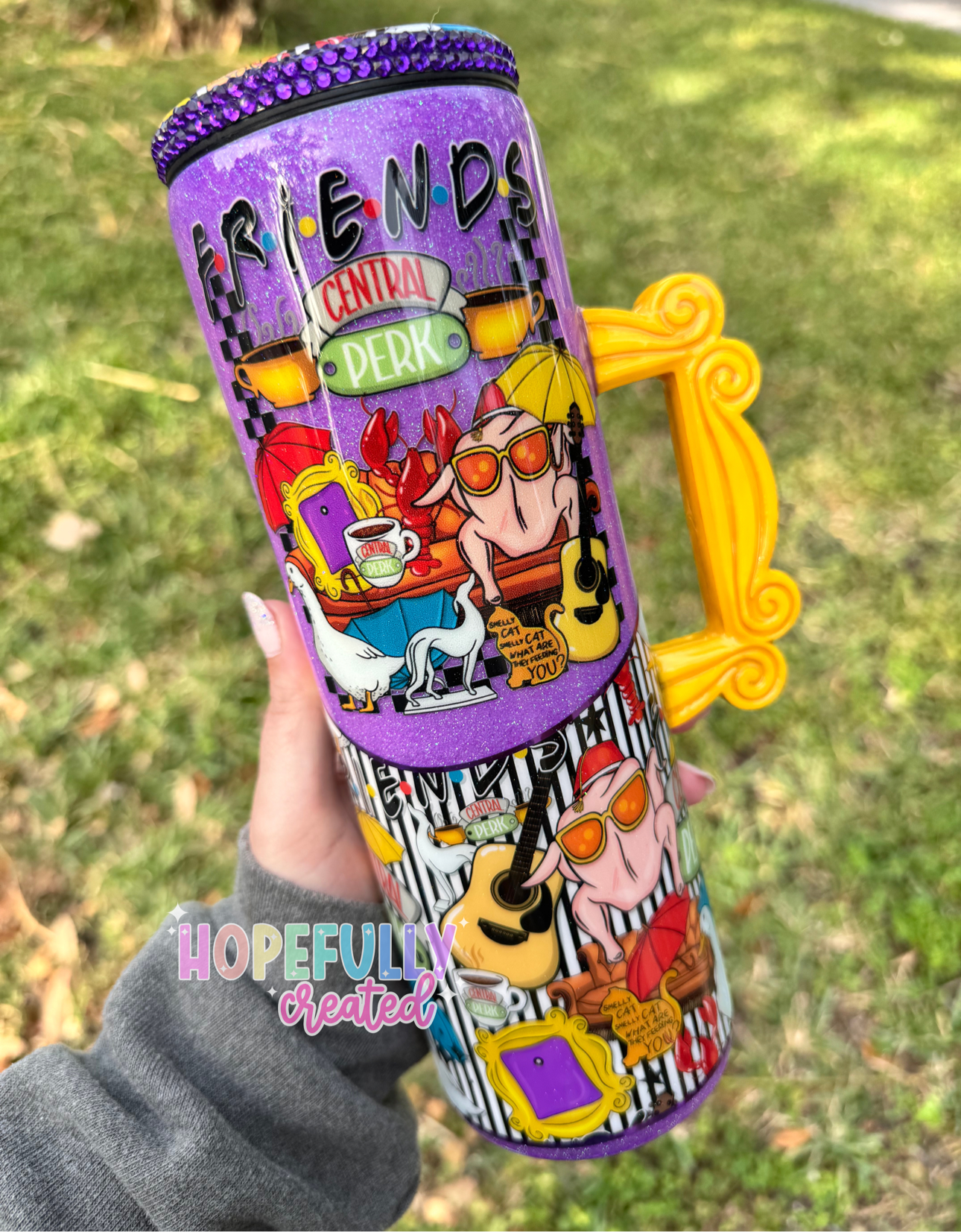 Friends Handle Tumbler (Made to Order)